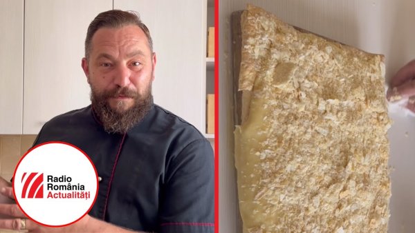 Prăjitură cremeș - După rețeta lui Toma, bucătarul Cetăţii | VIDEO