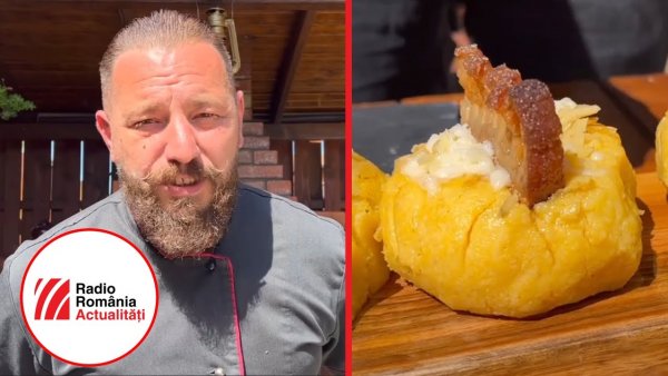 Bulz-creastă de cocoș - După rețeta lui Toma, bucătarul Cetăţii | VIDEO