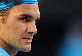 Campionul elveţian Roger Federer.