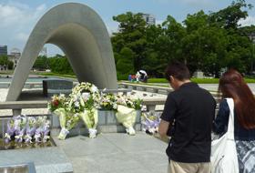 Parcul Memorial al Păcii din Hiroshima.
