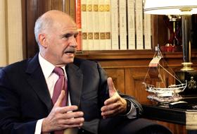 Premierul Greciei, George Papandreo.