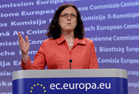 Comisarul european pentru Afaceri Interne, Cecilia Malmstr&ouml;m.