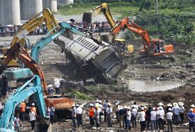 Accidentul feroviar din regiunea Wenzhou.