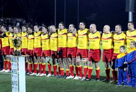 Echipa de rugby a Rom&acirc;niei.
