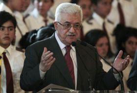 Liderul Autorităţii palestiniene, Mahmoud Abbas.