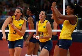 Echipa Braziliei a c&acirc;ştigat turneul olimpic de volei feminin la JO 2012.