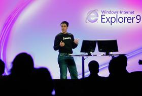 Microsoft prezintă browserul Internet Explorer 9. Foto arhivă Reuters.