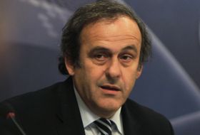 Preşedintele UEFA, Michel Platini.