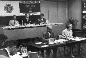 The first general assembly of the ABU was held in Sydney in 1964 (Credit: ABC)