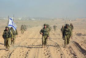 Militari israelieni &icirc;n F&acirc;șia Gaza.