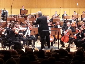Concertul Orchestrei Naţionale a Franţei la Sala Radio.