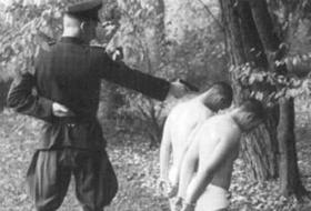 Metoda de execuţie a adversarului de către formaţiunile NKVD.