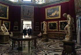 Galeria Uffizi, cel mai cunoscut muzeu din Florența.