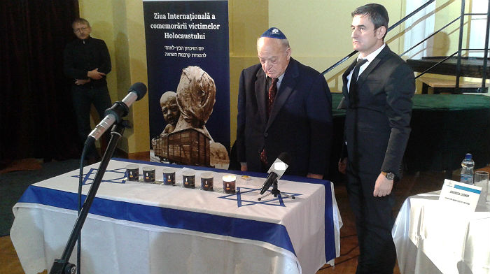 Comunitatea Evreilor din Sălaj a marcat astăzi Ziua Internațională a Comemorării Victimelor Holocaustului.