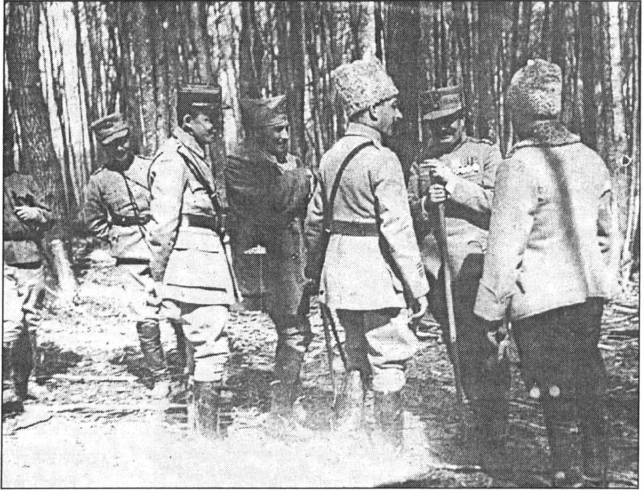  colonel Petin pe frontul rom&acirc;n, 1917. Credit: https://cersipamantromanesc.wordpress.com