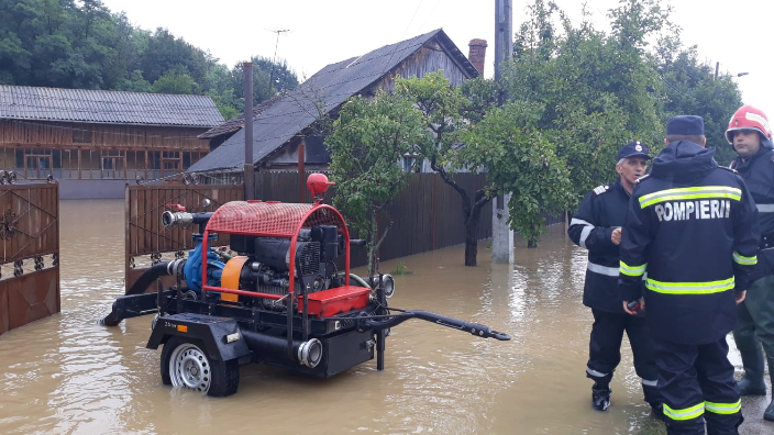 Inundatii in Arges, iulie 2018.