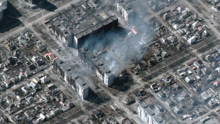 Oraşul  ucrainean Mariupol este ţinta atacurilor ruseşti de mai multe  săptăm&acirc;ni.