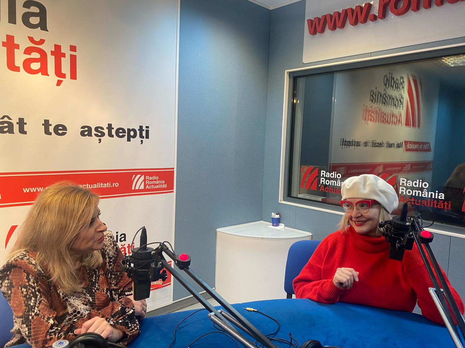 Mihaela Tatu, la Radio România Actualități, emisiunea "Românii de pretutindeni.
