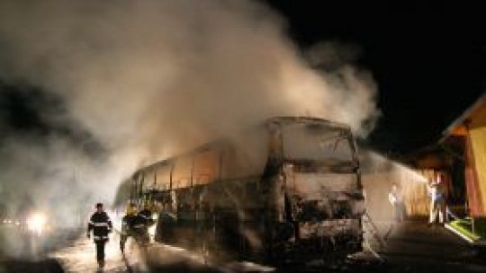 Şase morţi într-un accident de autobuz în Spania