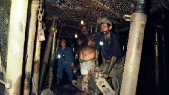 Minerii din judeţul Bihor rămân în subteran