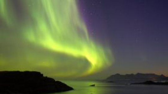 Aurora boreală "vizitează" Germania şi Danemarca
