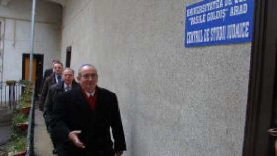 Ambasadorul Israelului la Bucureşti, în vizită la Arad