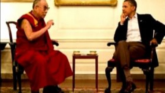 Dalai Lama în vizită la Casa Albă