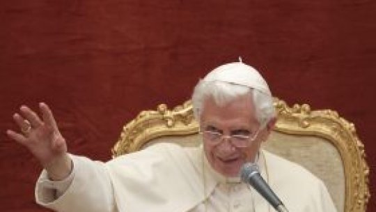 Papa Benedict, la Zilele tineretului catolic