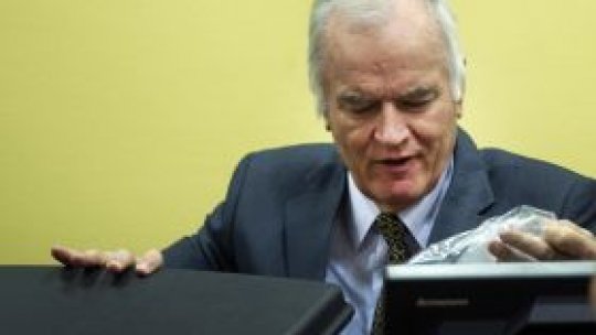 Procesul lui Ratko Mladici, amânat "sine die"