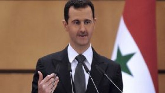 Bashar al Assad "a folosit avioane de vânătoare" în atacuri