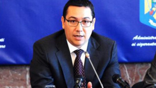Întâlnire Victor Ponta - Jose Manuel Barosso