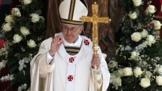 Papa Francisc şi-a început oficial pontificatul
