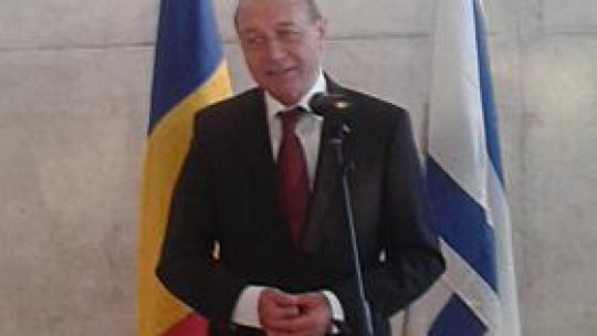 Preşedintele Traian Băsescu şi-a încheiat vizita în Israel