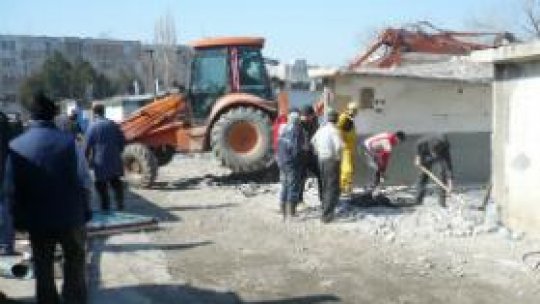 "Peste 200 de garaje", demolate în Galaţi