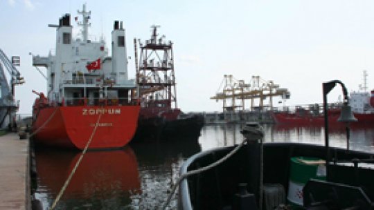 Traficul prin porturile maritime româneşti, "în creştere"