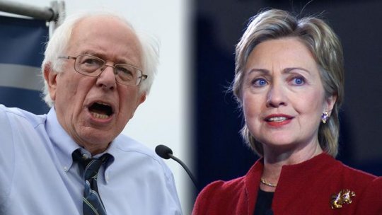 Hillary Clinton şi Bernie Sanders, în prima dezbatere a democraţilor