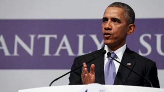 Barack Obama exclude o intervenţie terestră în Siria