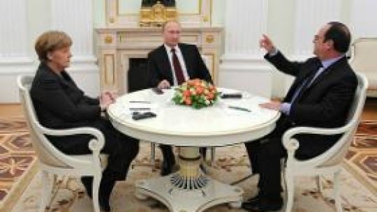 Discuţii între lideri europeni la Minsk