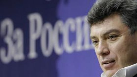"50.000 de participanţi" la mitingul în memoria lui Boris Nemţov