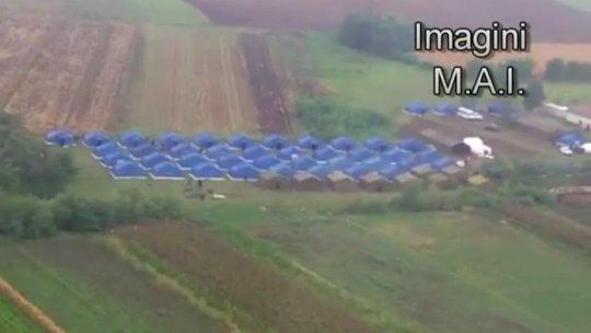 Construcția unei tabere pentru refugiați ”face parte dintr-un exercițiu”