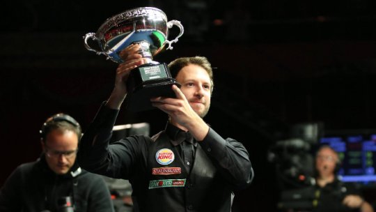 Judd Trump, câștigătorul Mastersului European de snooker de la București