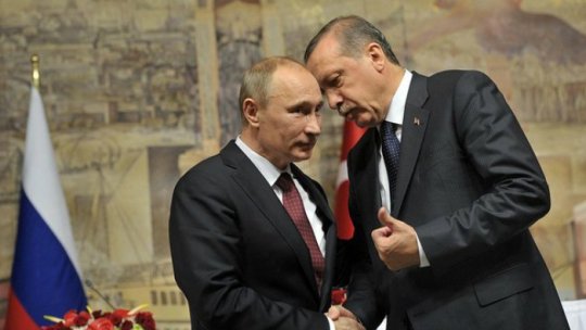 Vladimir Putin se întâlneşte la Istanbul cu Recep Tayyip Erdogan