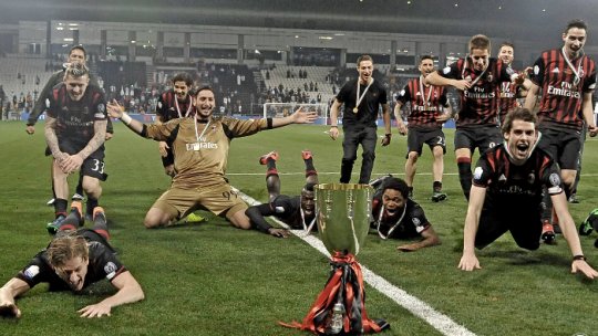 AC Milan, noua supercampioană a Italiei