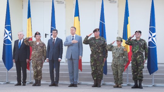 Ceremonie de inaugurare a structurilor de comandă NATO de la București