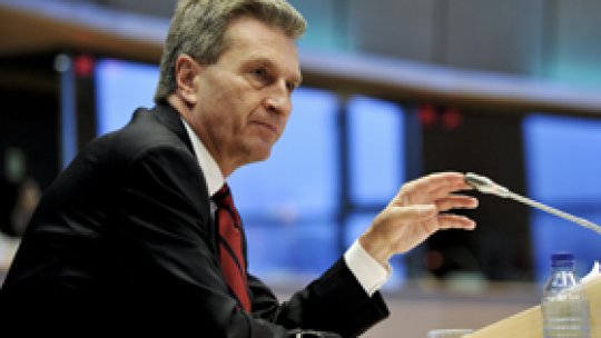 Oettinger: Vreau să contibui la promovarea intrării României în Schengen