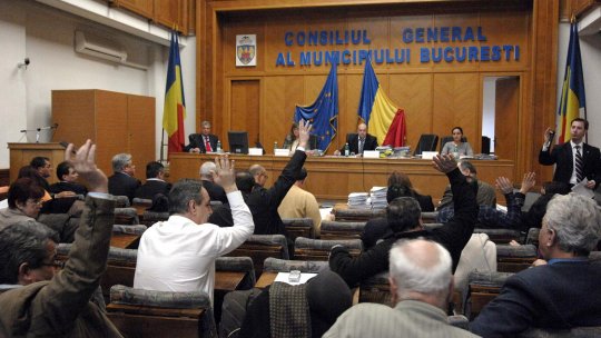Şedinţă a Consiliului General al Municipiului Bucureşti