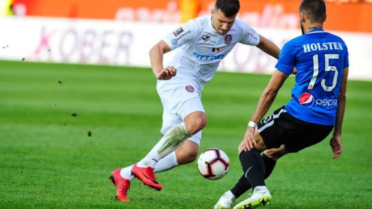 CFR Cluj rămâne cu avansul de trei puncte în Liga 1, după etapa a 20-a