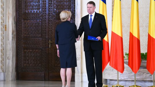 Premierul Viorica Dăncilă îl acuză pe preşedintele Klaus Iohannis de blocaj