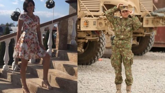 Femeie-militar în Afganistan: Am renunțat la tocuri pentru bocanci