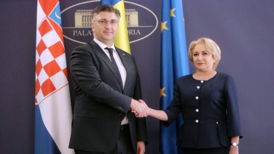 Premierul Croației, vizită în România